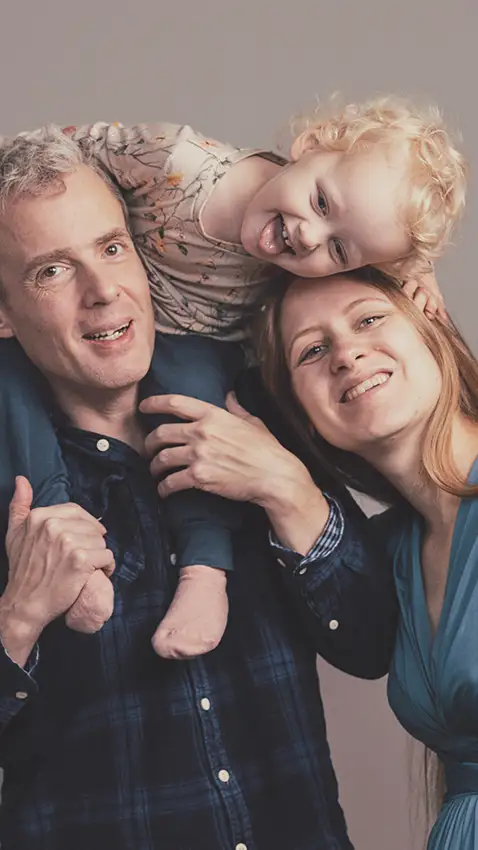 familiefoto af familieportræt i Århus